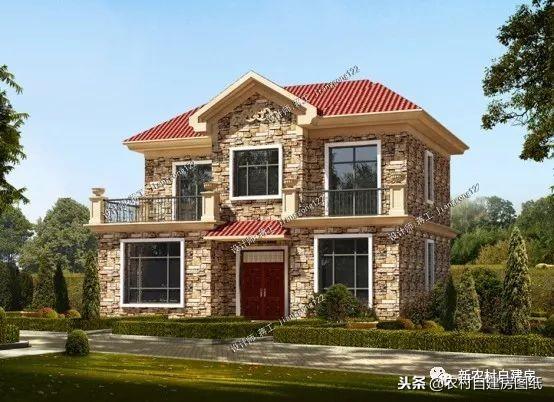 四款進深9米的經(jīng)典二層別墅自建房，占地中等，布局合理，溫馨感十足！