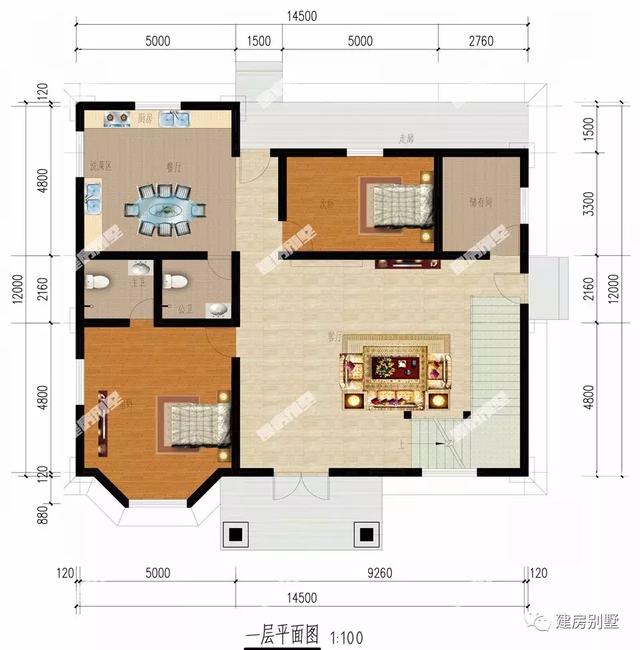 兩款歐式農(nóng)村樓房設計圖，建房首選，第一棟將文藝和大氣完美的融合。