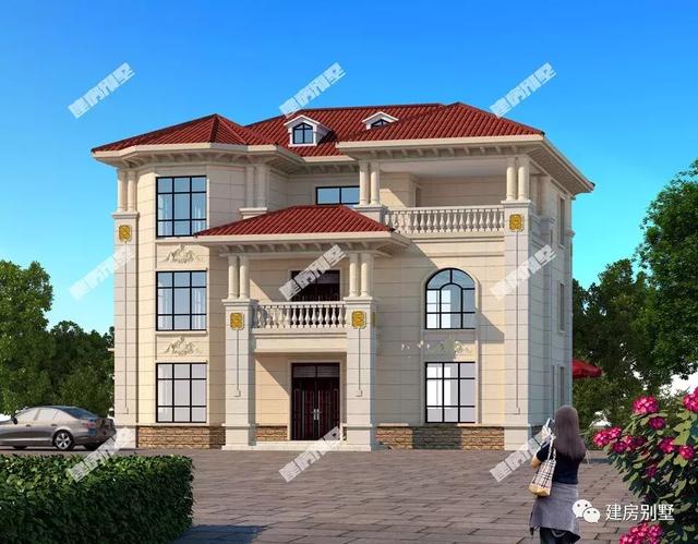 兩款歐式農(nóng)村樓房設計圖，建房首選，第一棟將文藝和大氣完美的融合。