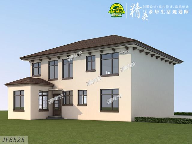 二層精致鄉(xiāng)村別墅，帶有院子和車庫，30萬就能享受庭院生活！