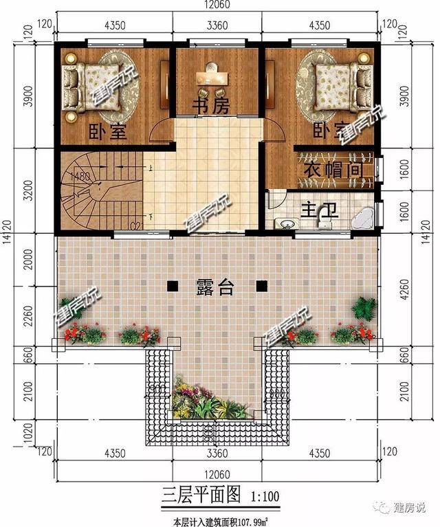 精美的農(nóng)村三層別墅，42萬就能建一棟漂亮的別墅，過著瀟灑的生活。