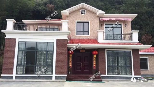 二層農村田園別墅設計圖，花20萬就能享受大自然的靜謐。