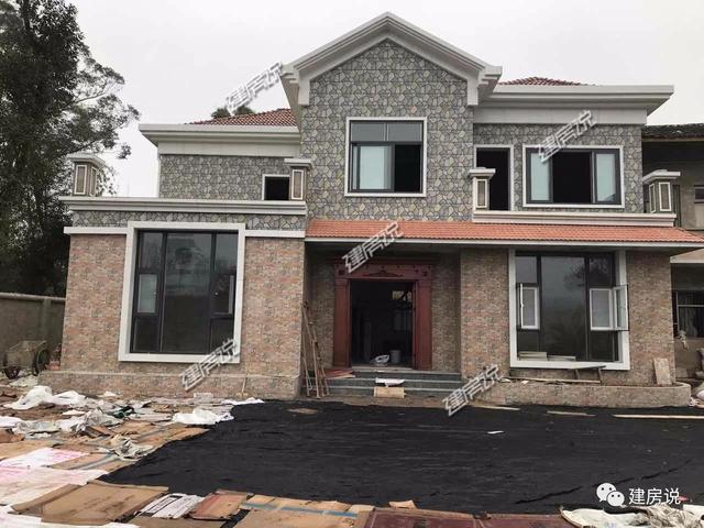 二層農村田園別墅設計圖，花20萬就能享受大自然的靜謐。