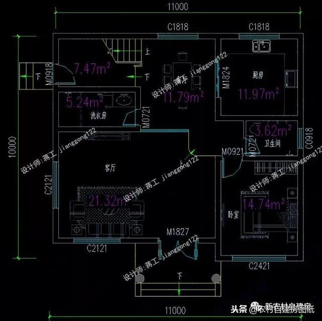 6套140平以內(nèi)的農(nóng)村三層別墅設(shè)計圖，戶型趕緊選好了，明年就開工建房吧。