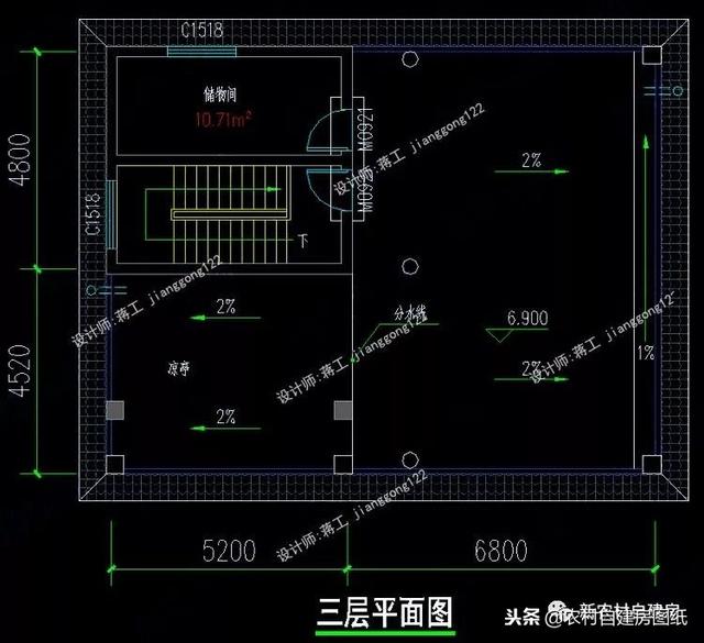 6套140平以內(nèi)的農(nóng)村三層別墅設(shè)計圖，戶型趕緊選好了，明年就開工建房吧。