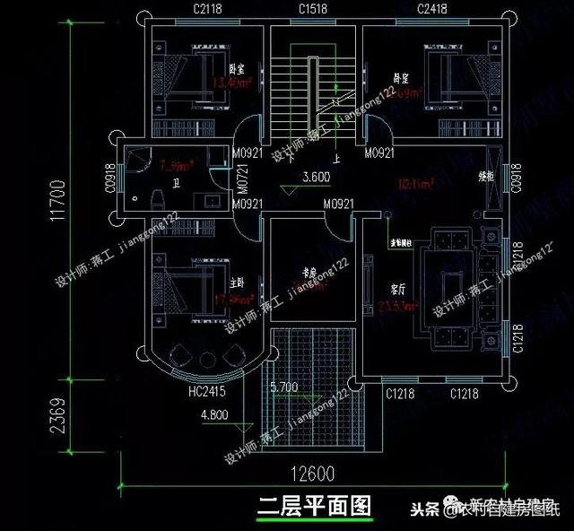 6套140平以內(nèi)的農(nóng)村三層別墅設(shè)計圖，戶型趕緊選好了，明年就開工建房吧。