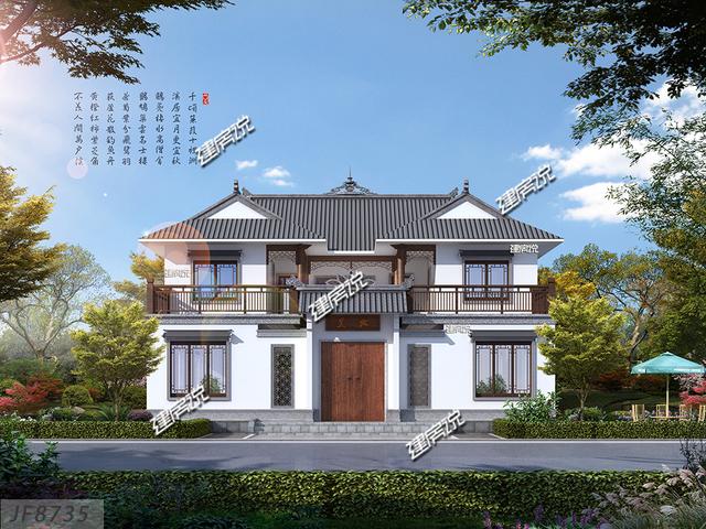 三套好看的四合院別墅設(shè)計圖，能夠擁有一棟過美好生活，也就滿足了。