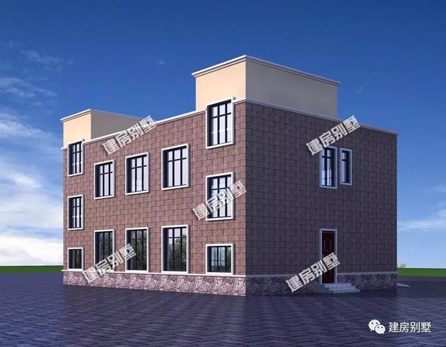 二層酒店式住宅設(shè)計(jì)圖，適合開農(nóng)家樂，日子過得紅紅火火。