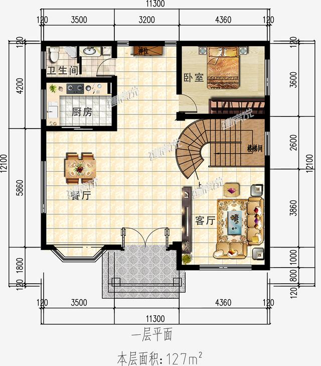 三層新中式別墅設(shè)計圖，漂亮戶型，細(xì)節(jié)之處卻透露著設(shè)計的美感！