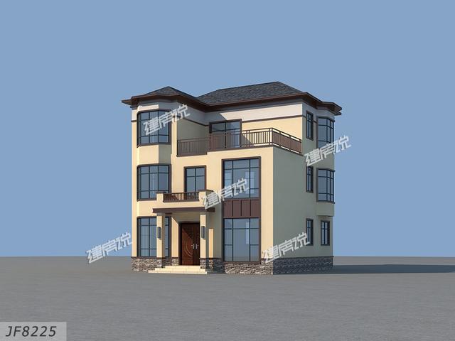 三層新中式別墅設(shè)計圖，漂亮戶型，細(xì)節(jié)之處卻透露著設(shè)計的美感！