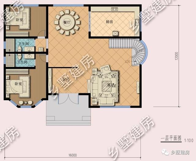 二層歐式樓房設(shè)計(jì)圖，奢華的外觀和精致的布局，你確定要錯(cuò)過嗎？
