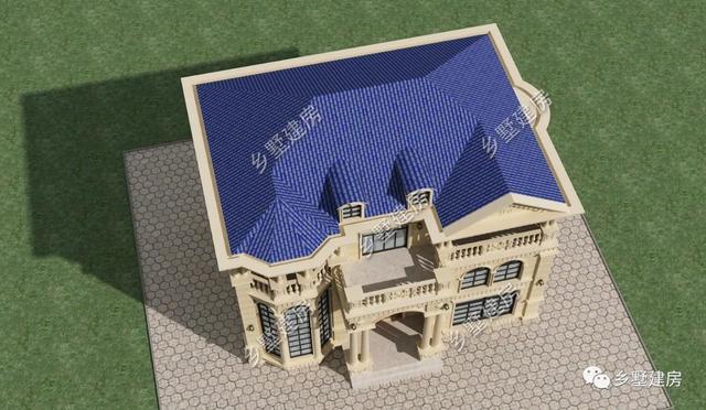 二層歐式樓房設(shè)計(jì)圖，奢華的外觀和精致的布局，你確定要錯(cuò)過嗎？