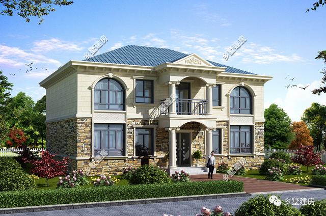 深受大眾歡迎的三層歐式別墅，回鄉(xiāng)蓋這樣一棟別墅，既有面子，又有里子!