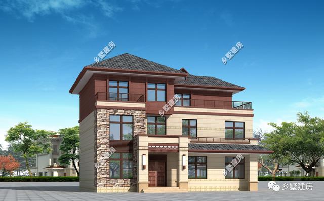 深受大眾歡迎的三層歐式別墅，回鄉(xiāng)蓋這樣一棟別墅，既有面子，又有里子!