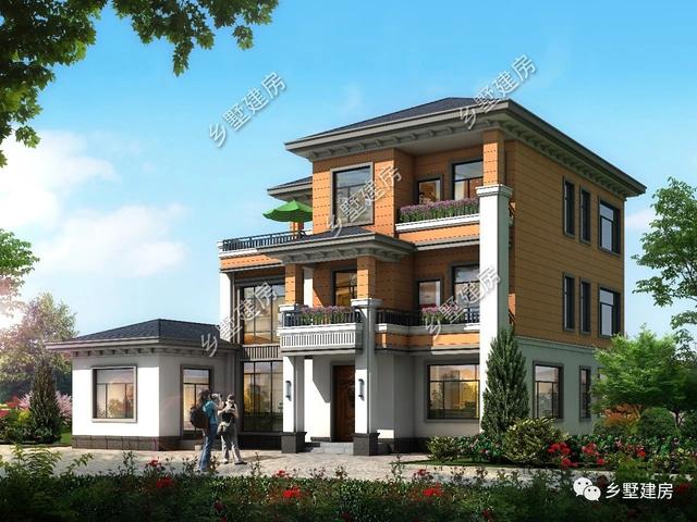 深受大眾歡迎的三層歐式別墅，回鄉(xiāng)蓋這樣一棟別墅，既有面子，又有里子!