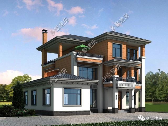 深受大眾歡迎的三層歐式別墅，回鄉(xiāng)蓋這樣一棟別墅，既有面子，又有里子!