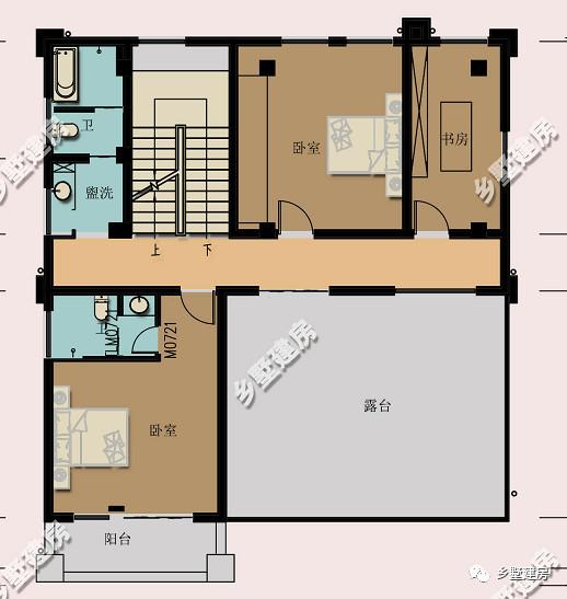 帶超大車(chē)庫(kù)和挑空客廳的四層別墅設(shè)計(jì)圖，別墅精致更實(shí)用，不比城里的別墅差