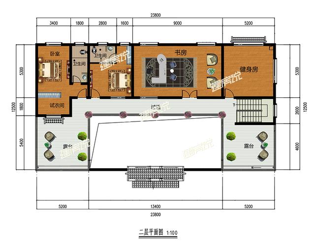 經(jīng)典二層徽派四合院，在村里建一棟，鄰居看了天天來(lái)串門！