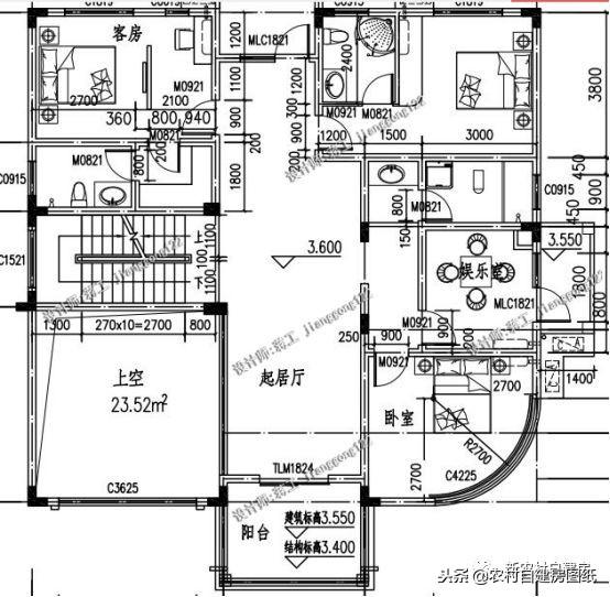 歐式三層小別墅設(shè)計(jì)圖，精美別墅，物超所值，返鄉(xiāng)建房的建房首選
