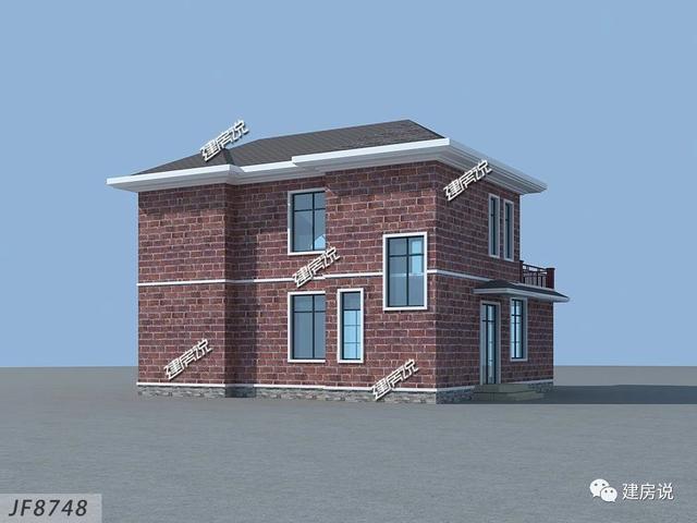 經(jīng)濟實用的二層小樓設計圖，30萬在農(nóng)村蓋起，不要錯過這個好戶型了