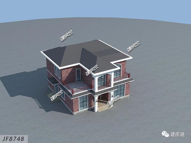 經(jīng)濟實用的二層小樓設計圖，30萬在農(nóng)村蓋起，不要錯過這個好戶型了