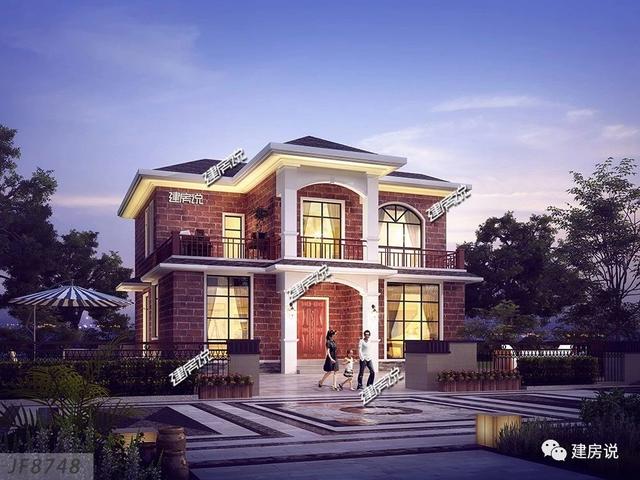 經(jīng)濟實用的二層小樓設計圖，30萬在農(nóng)村蓋起，不要錯過這個好戶型了