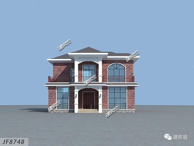 經(jīng)濟實用的二層小樓設計圖，30萬在農(nóng)村蓋起，不要錯過這個好戶型了