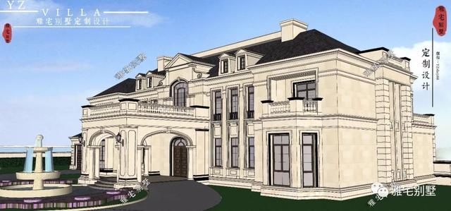 帶半地下室的二層復(fù)式樓房設(shè)計圖，對稱設(shè)計，舒適享受鄉(xiāng)村生活