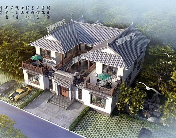 接地氣的四合院才是中國最美的房子，典雅大氣韻味十足，在鄉(xiāng)下建一棟雅墅，過瀟灑的日子。