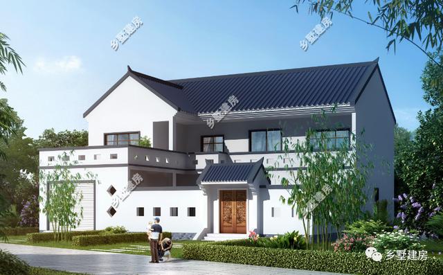 農(nóng)村三層小洋房設(shè)計(jì)圖，給父母蓋一棟小院，過一個(gè)舒適的生活環(huán)境。