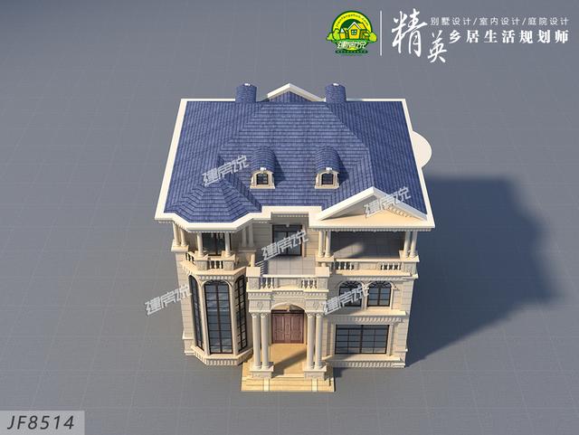 建一棟精致的歐式別墅，過精致豪華貴族生活！