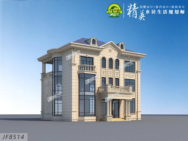 建一棟精致的歐式別墅，過精致豪華貴族生活！