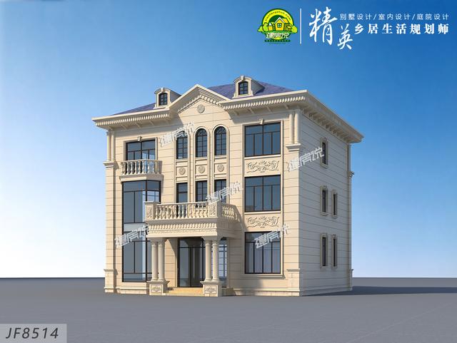 建一棟精致的歐式別墅，過精致豪華貴族生活！