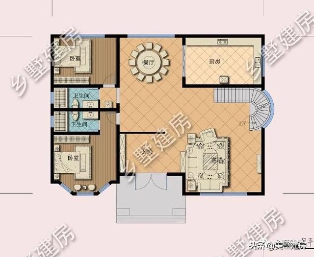 兩棟風(fēng)格迥異的農(nóng)村二層自建房，豪華的歐式，精致的美式，你更中意哪一款呢？