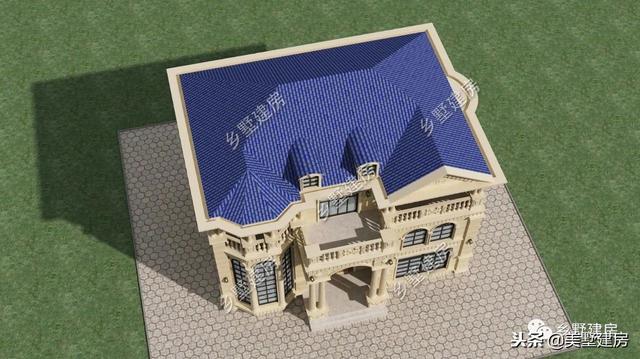 兩棟風(fēng)格迥異的農(nóng)村二層自建房，豪華的歐式，精致的美式，你更中意哪一款呢？