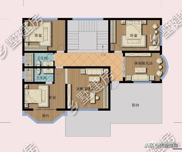 兩棟風(fēng)格迥異的農(nóng)村二層自建房，豪華的歐式，精致的美式，你更中意哪一款呢？