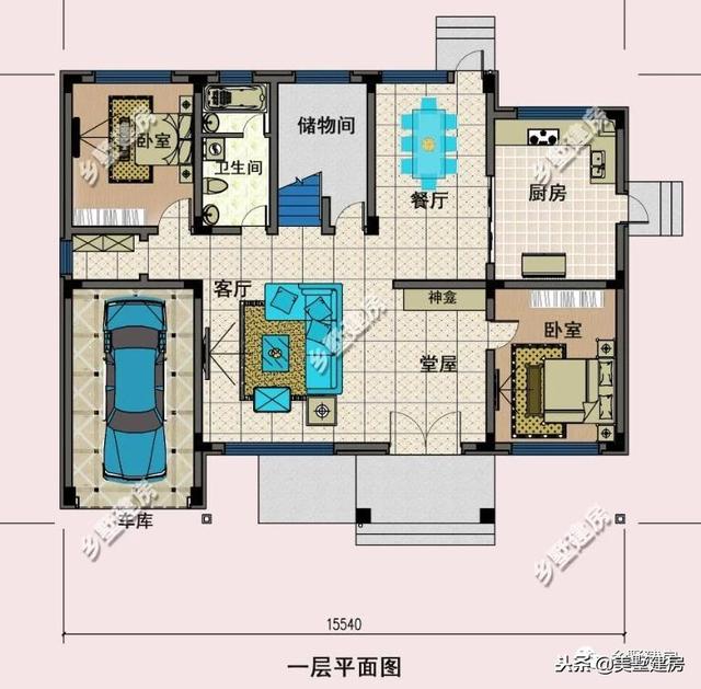 兩棟風(fēng)格迥異的農(nóng)村二層自建房，豪華的歐式，精致的美式，你更中意哪一款呢？