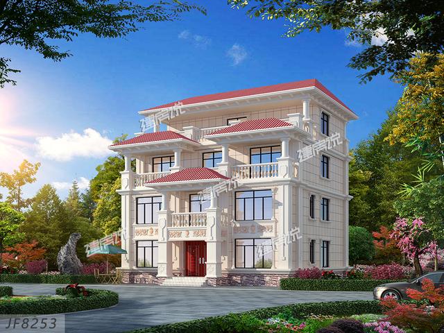 蓋房子什么都能輸，就是氣勢(shì)不能輸，建棟氣派別墅揚(yáng)眉吐氣！