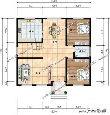 5棟外表典雅大氣，內(nèi)部布局合理舒適的別墅設(shè)計(jì)圖，只需要30萬(wàn)就能蓋起！