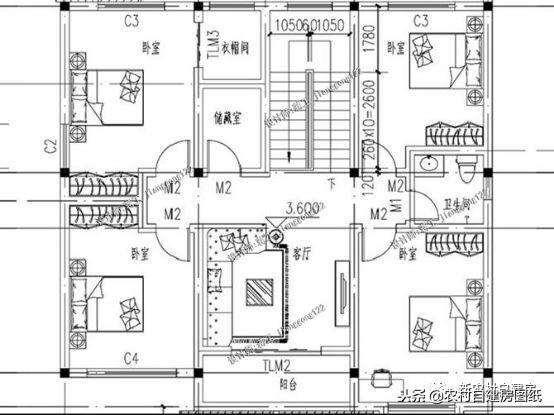 5棟外表典雅大氣，內(nèi)部布局合理舒適的別墅設(shè)計(jì)圖，只需要30萬(wàn)就能蓋起！