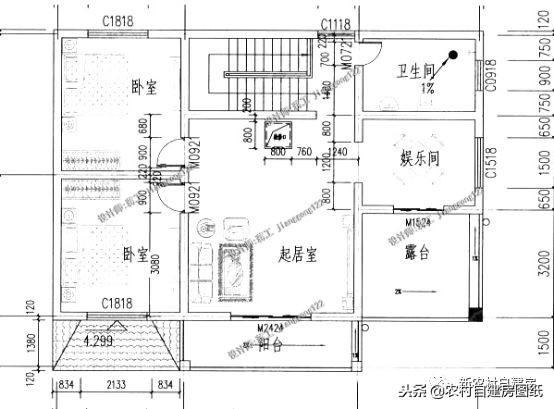 5棟外表典雅大氣，內(nèi)部布局合理舒適的別墅設(shè)計(jì)圖，只需要30萬(wàn)就能蓋起！