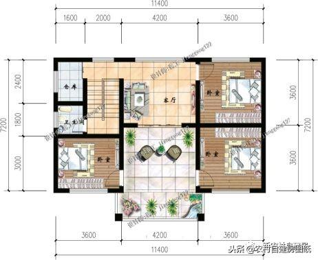 5棟外表典雅大氣，內(nèi)部布局合理舒適的別墅設(shè)計(jì)圖，只需要30萬(wàn)就能蓋起！