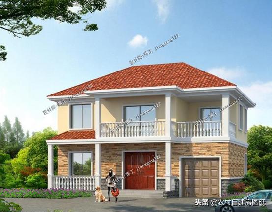 5棟外表典雅大氣，內(nèi)部布局合理舒適的別墅設(shè)計(jì)圖，只需要30萬(wàn)就能蓋起！