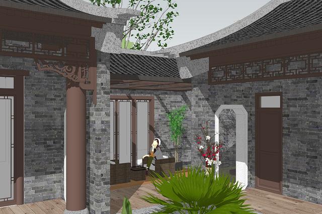 占地868的一層豪宅設(shè)計(jì)圖，外觀清雅，造價(jià)80萬，值得百年傳承！