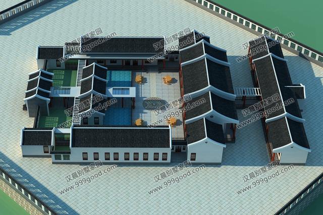 占地868的一層豪宅設(shè)計(jì)圖，外觀清雅，造價(jià)80萬，值得百年傳承！