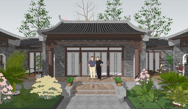 占地868的一層豪宅設(shè)計(jì)圖，外觀清雅，造價(jià)80萬，值得百年傳承！