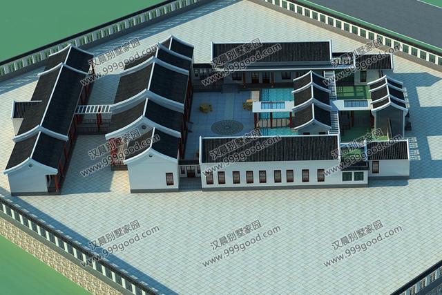 占地868的一層豪宅設(shè)計(jì)圖，外觀清雅，造價(jià)80萬，值得百年傳承！