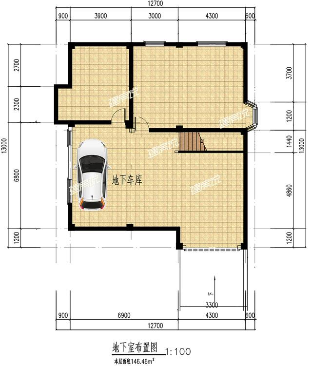 帶架空層的三層別墅設(shè)計圖，占地雖小，卻豪氣沖天，耐看！