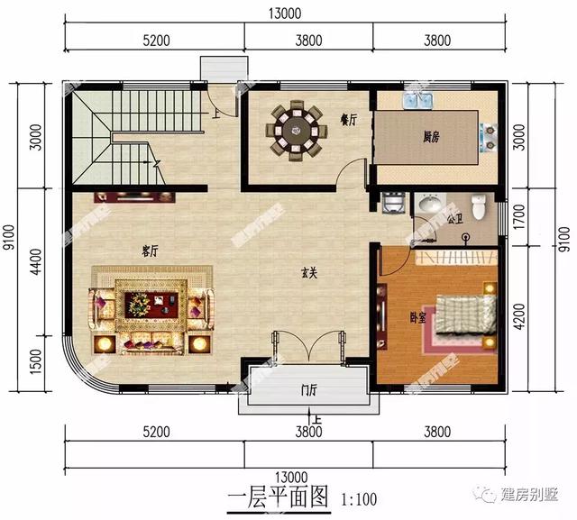 兩棟開間13米的四層農(nóng)村自建房，第二棟帶涼亭，第二棟帶架空層，建哪一棟都足夠讓人羨慕