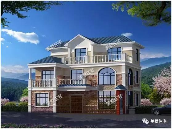 10套三層鄉(xiāng)村別墅設(shè)計圖，30多萬就能蓋好，趕緊選購吧！